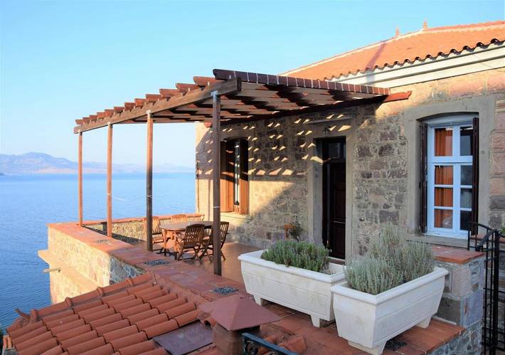 Ferienhaus für 5 Personen, mit Balkon und Ausblick in Petra (Griechenland) - 4