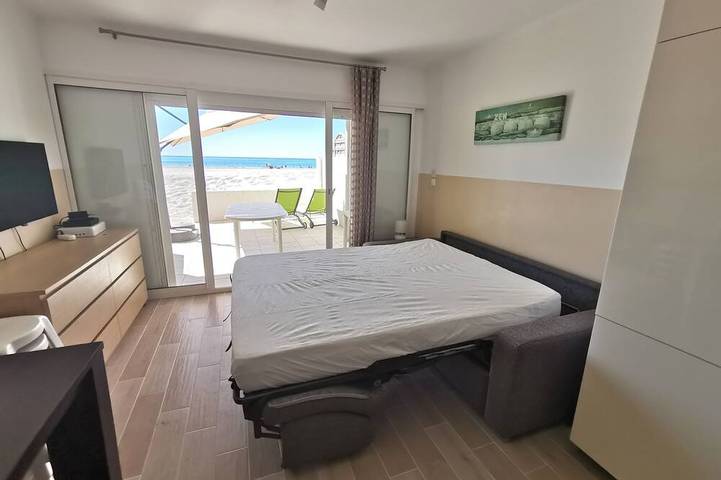 Ganze Wohnung, Waterfront - Apartment in 1st line - Sea view in Palavas-les-Flots, Mittelmeerküste (Frankreich)