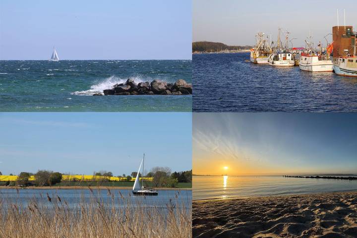 Ferienwohnung für 4 Personen, mit Garten und Terrasse in Barkelsby