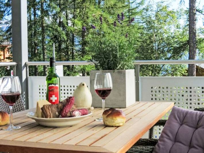 Ferienwohnung für 5 Personen, mit Balkon in Bellwald