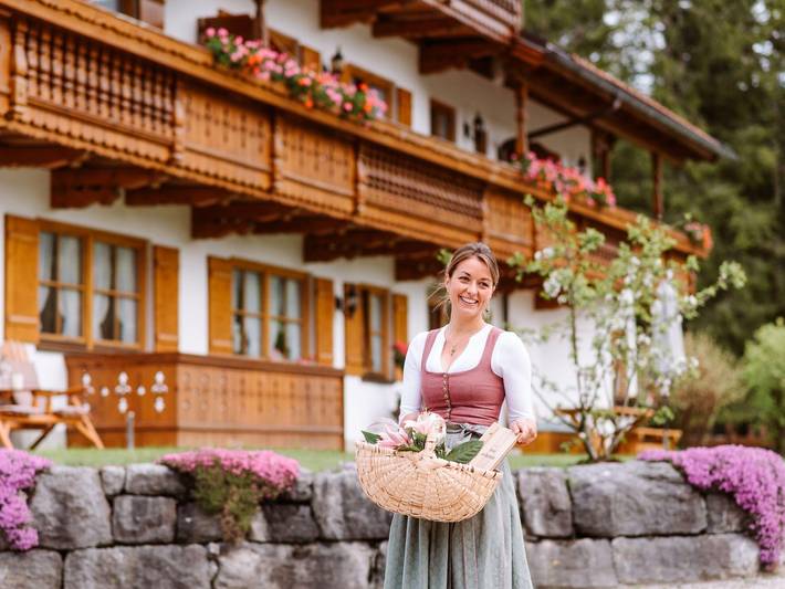 Ferienwohnung für 2 Personen, mit Balkon und Whirlpool sowie Garten, kinderfreundlich im Tölzer Land - 2