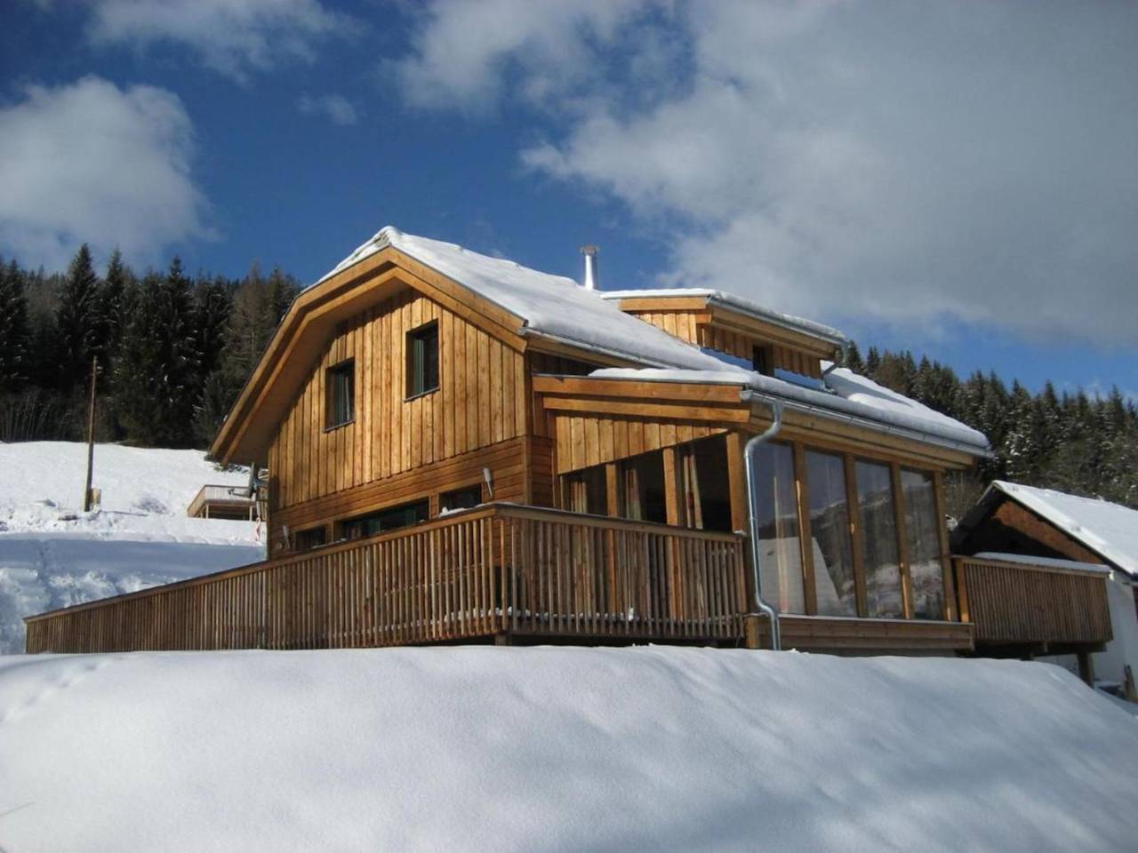 Chalet mit Bergblick zwischen Skigebieten in Stadl an der Mur, Westliche Obersteiermark