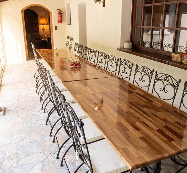 Location de vacances pour 15 personnes, avec Terrasse ainsi que Jardin et Piscine à Martignargues - 4