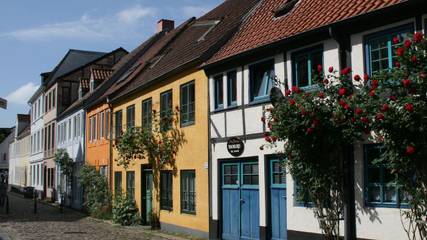 Ferienwohnung für 2 Personen, mit Terrasse und Garten in Dampf Rundum