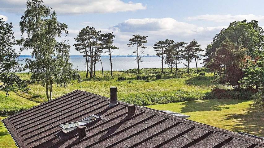 Ferienhaus für 4 Personen, mit Terrasse und Ausblick in Dänemark an der Ostsee