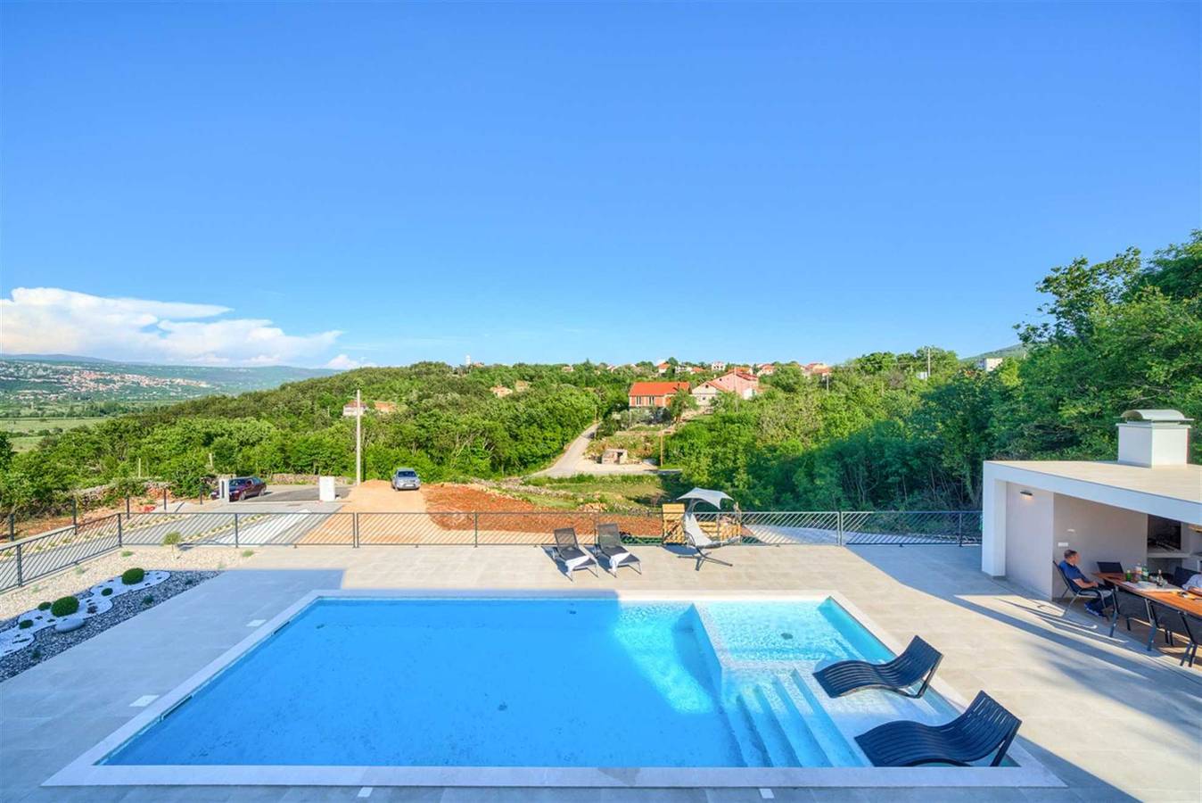 Villa Lagos - Pool, Spa, Jacuzzi und Red & Blue Lake in Imotski, Makarska Riviera