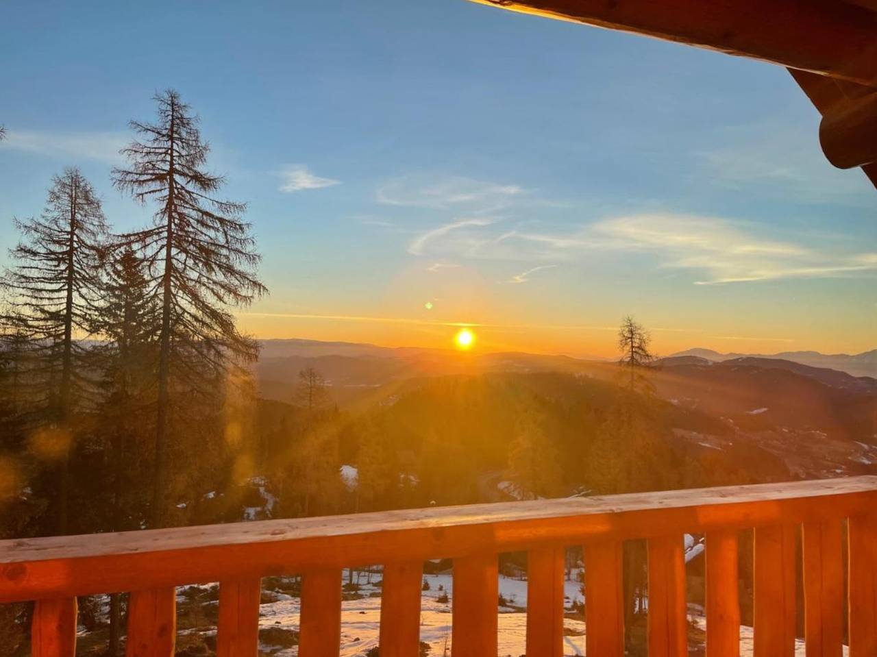 Ferienhaus "Reimers Chalet 2b" mit Fernblick in Albeck, Bezirk Feldkirchen