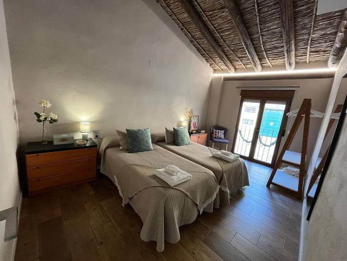 Casa rural para 6 personas, con balcón y vistas, Se admiten mascotas en Alcalá del Júcar - 3