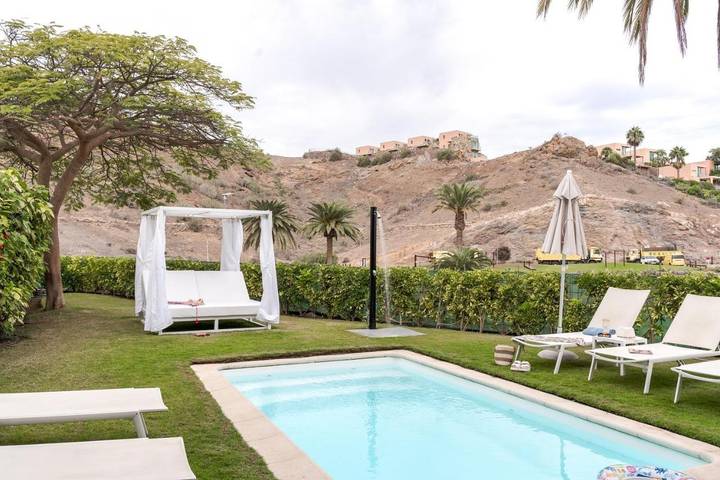 Casa rural para 6 personas, con jardín además de piscina y vistas en Salobre - 3