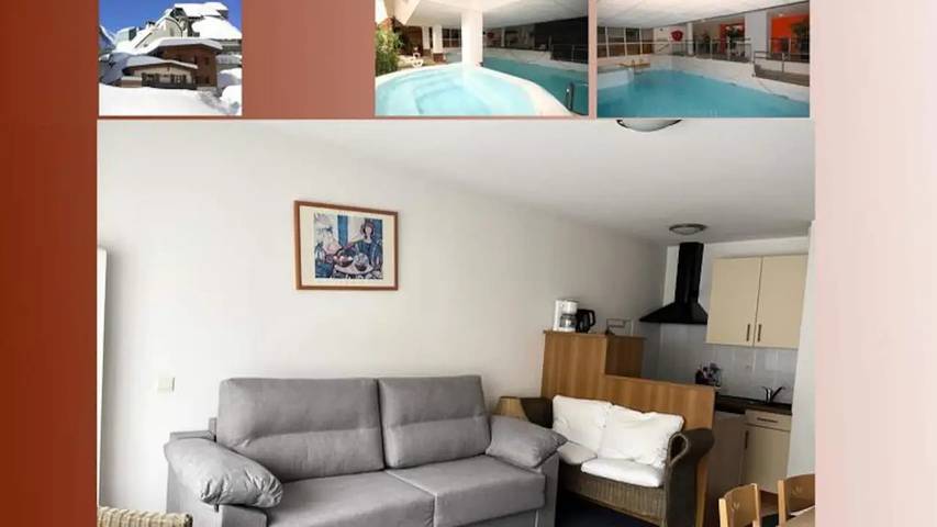 Chalet pour 7 personnes, avec piscine dans Gourette