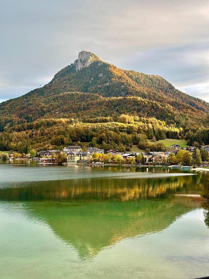Ferienwohnung für 2 Personen, mit Balkon und Terrasse sowie Garten und Sauna in Fuschl am See