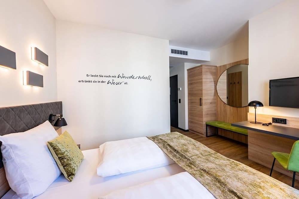 Geheel appartement, Deluxe Double with air conditioning (conference) - Hotel zur Börse in Hameln, Weserbergland