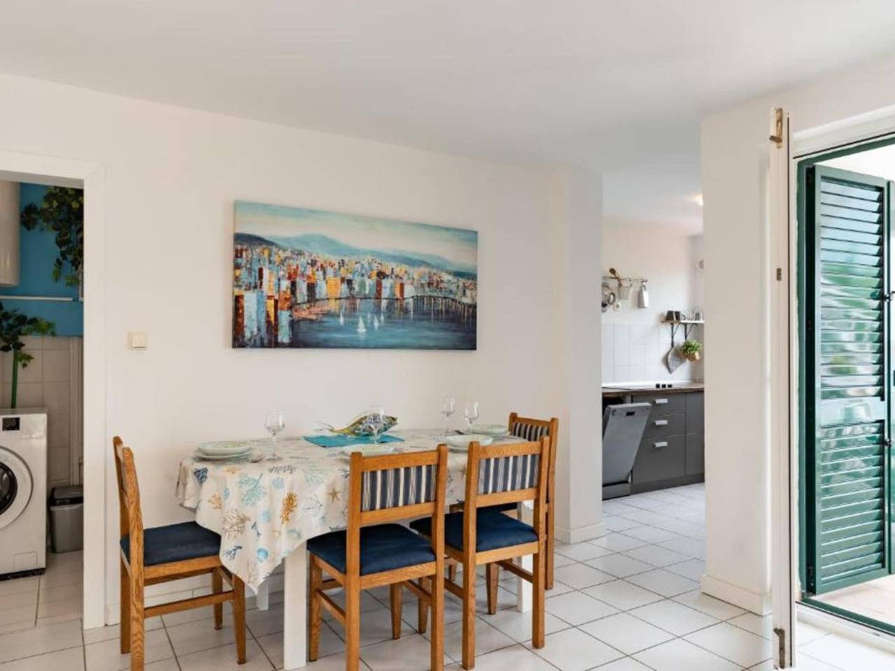 Ganze Wohnung, One Bedroom Apartment With Terrace in Novalja, Pag