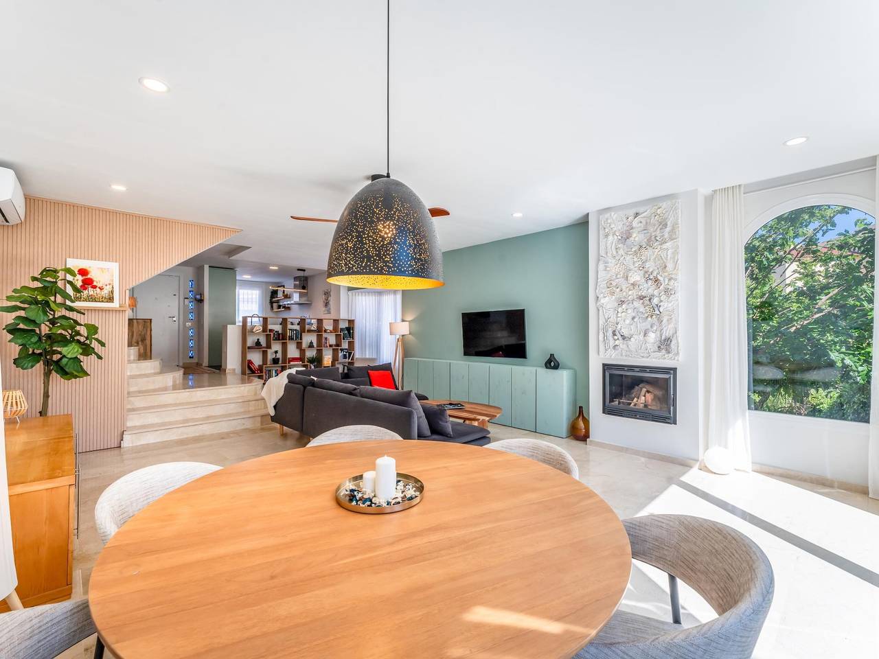 Feriehus for 6 personer med badebasseng in Benalmádena Costa, Benalmádena