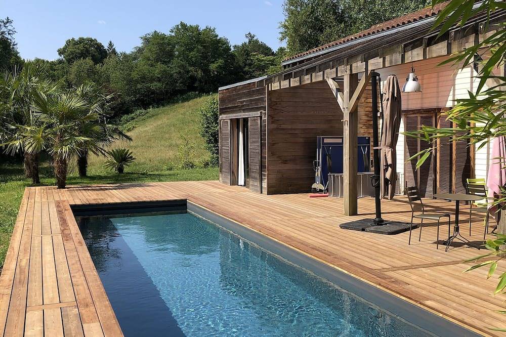 Holz Architektenhaus, Grünanlagen, Strände zu Fuß in Guéthary, Bayonne und Umgebung