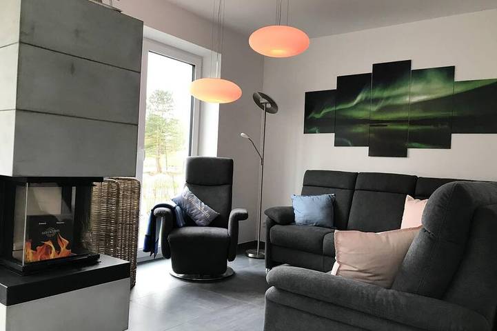 Luxus-Ferienhaus für 6 Personen, mit Terrasse und Garten