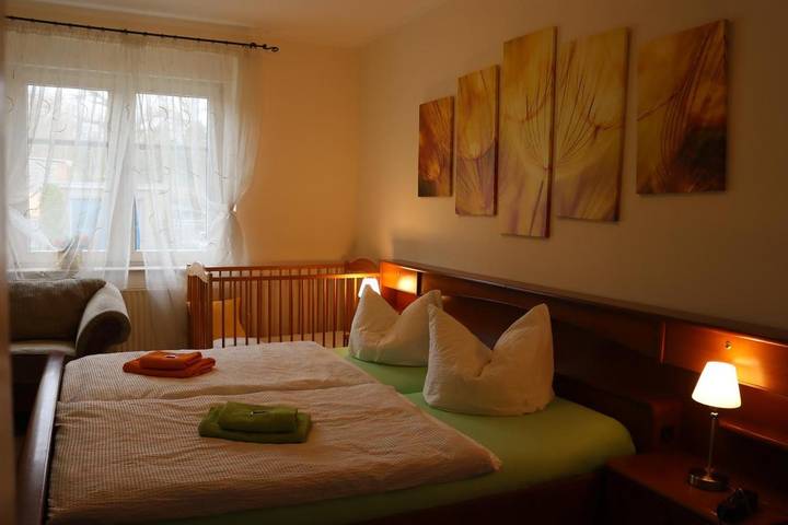 Ferienhaus für 4 Personen, mit Terrasse und Garten in Kolkwitz