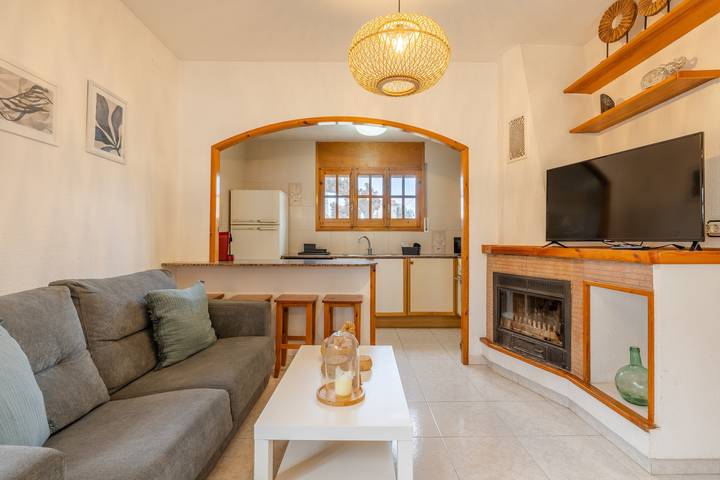 Ferienhaus 'Deltabahia' mit Gemeinschaftspool, Wlan und Klimaanlage in Alcanar, Costa Dorada