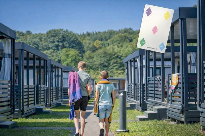 Camping für 2 Personen, mit Terrasse und Ausblick in der Steiermark