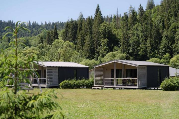 Lodge für 2 Personen, mit Pool und Sauna sowie Terrasse und Whirlpool in der Ukraine