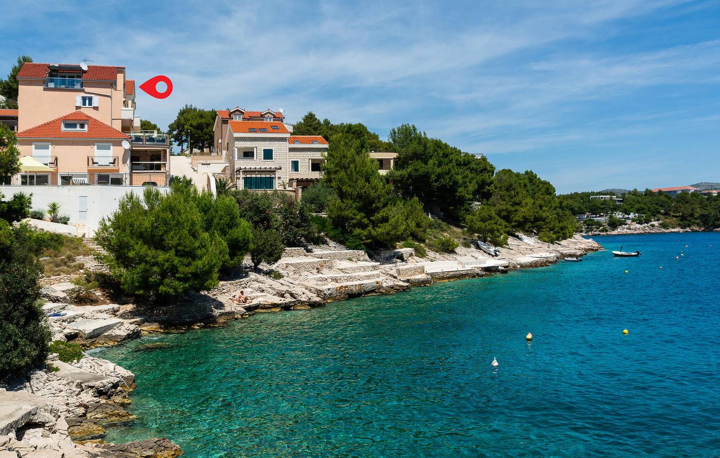 Ganze Ferienwohnung, Ferienwohnung für 3 Personen mit Terrasse in Milna, Brac