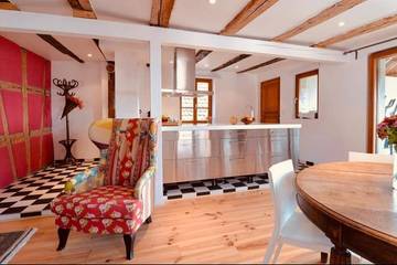 Gîte pour 5 personnes, avec vue et jardin, animaux acceptés à Gueberschwihr