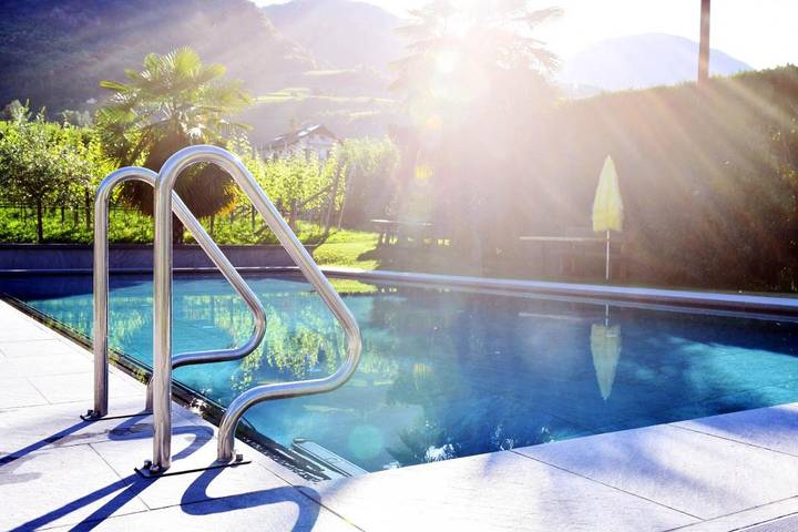 Ferienhaus, mit Balkon und Terrasse sowie Garten und Pool in Nals - 3