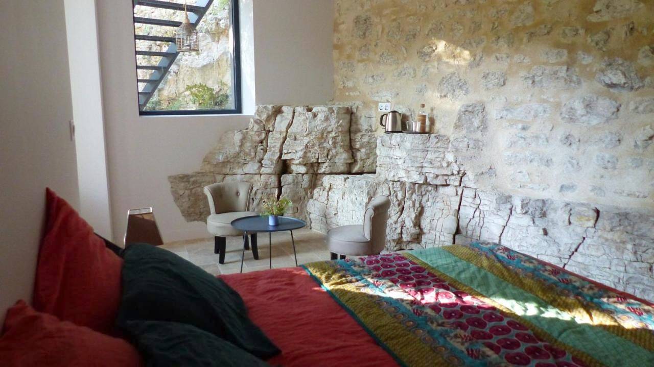 Double Room with Garden View in Cabrerets, Quercy
