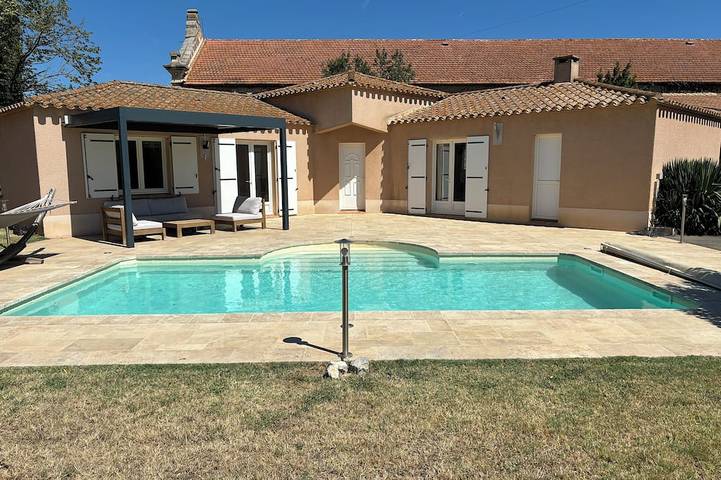 Location de vacances pour 6 personnes, avec Terrasse à Saint-André-de-Roquelongue