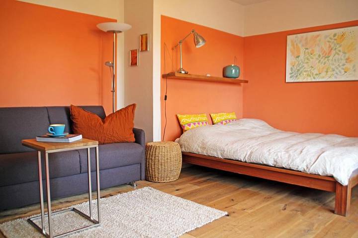 Ferienwohnung für 3 Personen, mit Balkon und Garten sowie Ausblick in Georgensgmünd