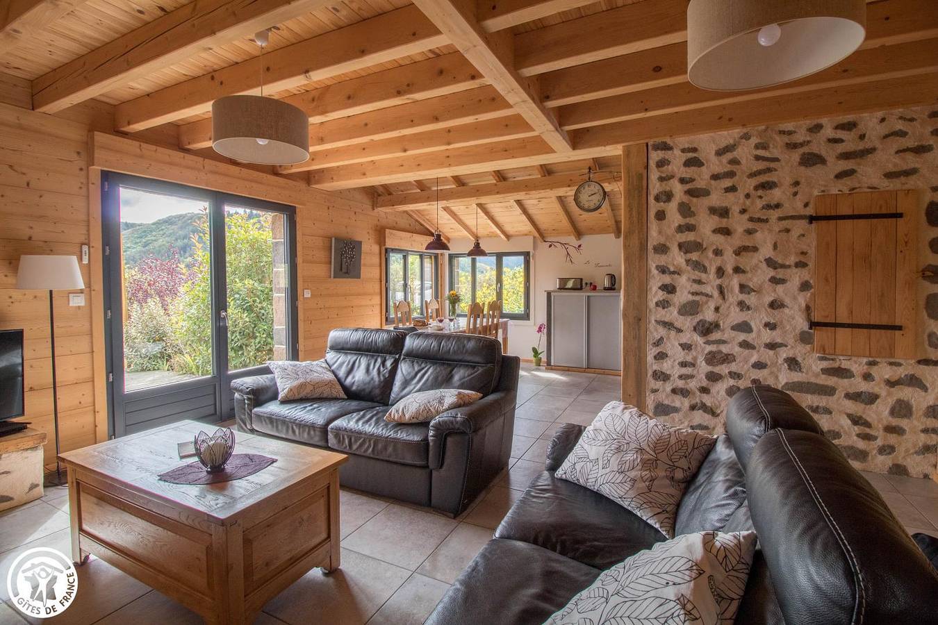 Gîte für 6 Personen mit Terrasse in Chambon-Sur-Lac, Regionaler Naturpark Volcans D'auvergne