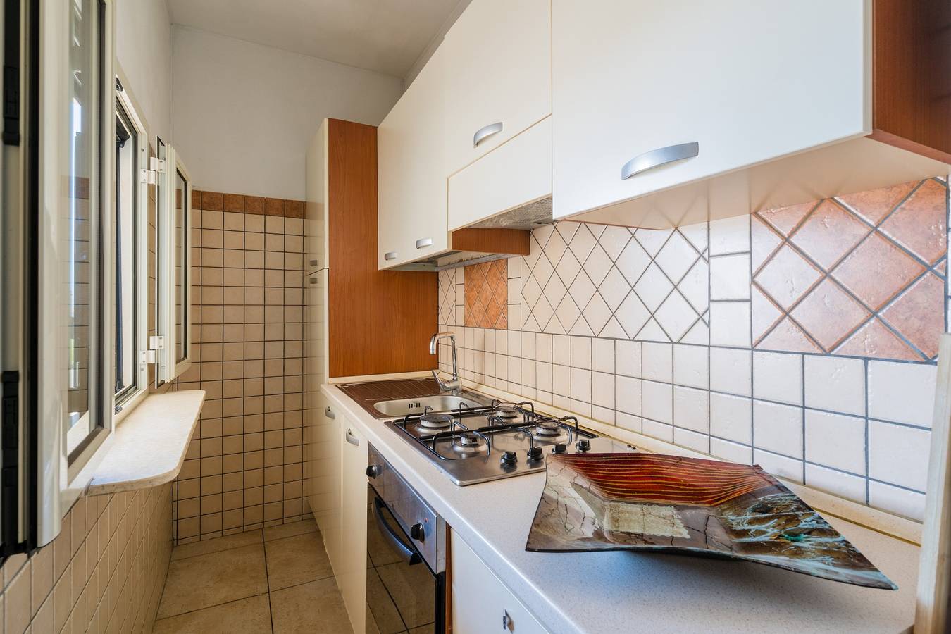 Ferienhaus 'Torre Pali 419' mit privatem Garten und Klimaanlage in Torre Pali, Salve