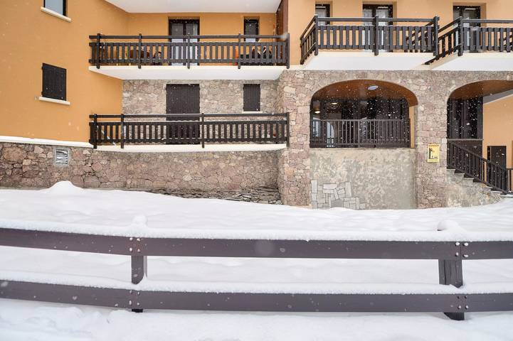 Studio pour 4 personnes, avec Balcon et Vue