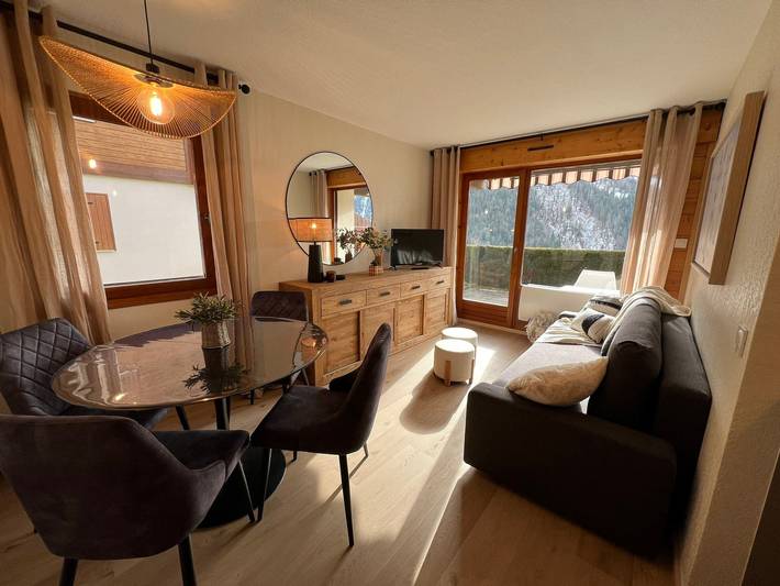 Gîte pour 2 personnes, avec terrasse à La Clusaz