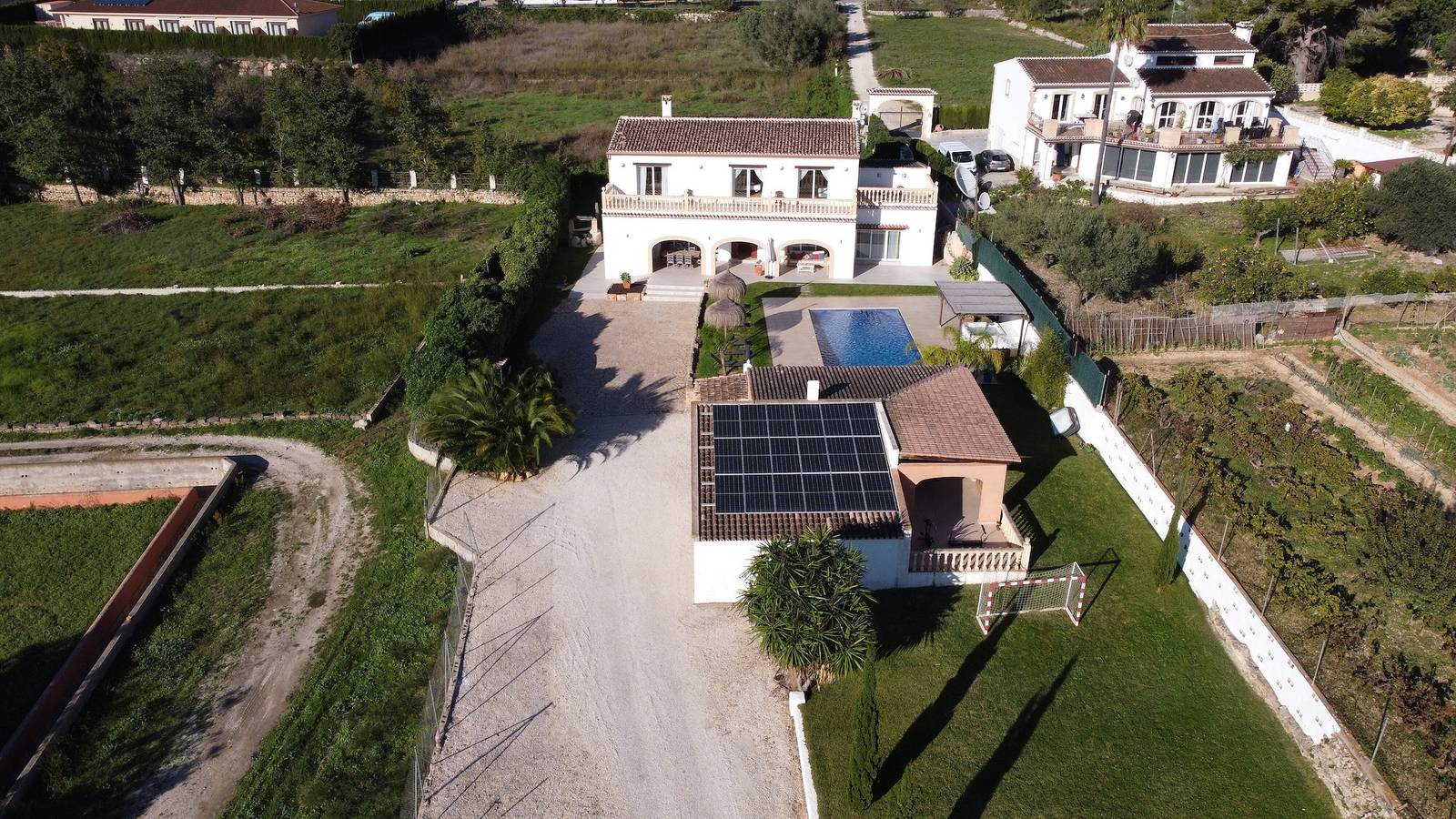 Villa 'Paulina' con vistas a la montaña, Wi-Fi y aire acondicionado in Jávea, Costa Blanca