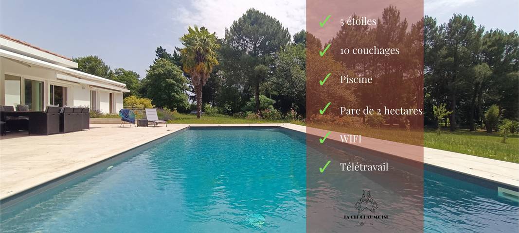 Chalet para 10 personas, con jardín - 1
