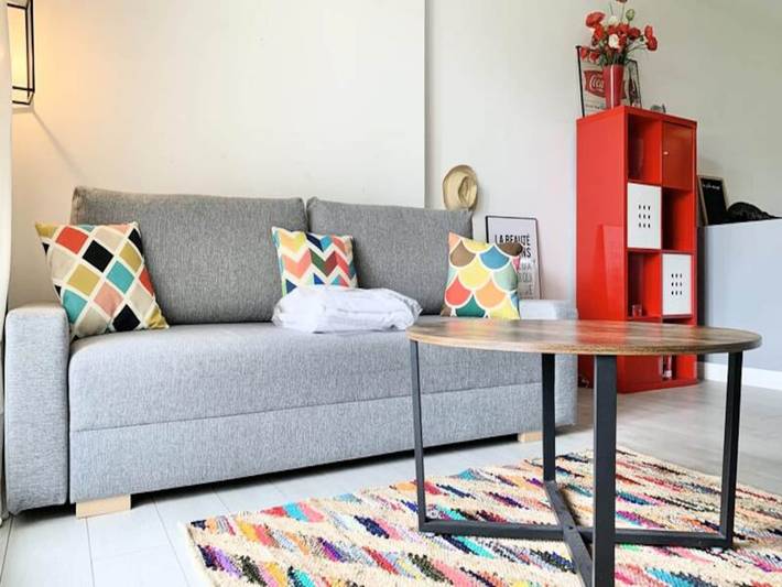 Vacation rental for 2 people, with balcony, kid friendly in Grenoble