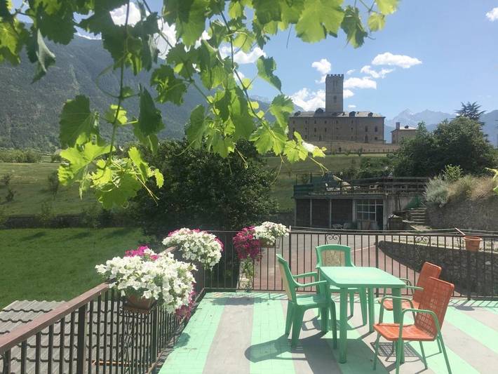 Chambre d’hôte pour 2 personnes, avec Balcon et Terrasse