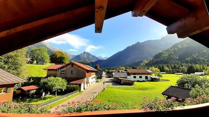 Ferienwohnung für 3 Personen, mit Balkon in Hinterstein