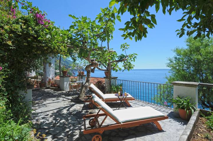 Villa für 4 Personen, mit Pool und Terrasse sowie Garten in Positano - 3