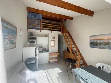 Gîte pour 4 personnes, avec vue et terrasse dans Plage des Aresquiers