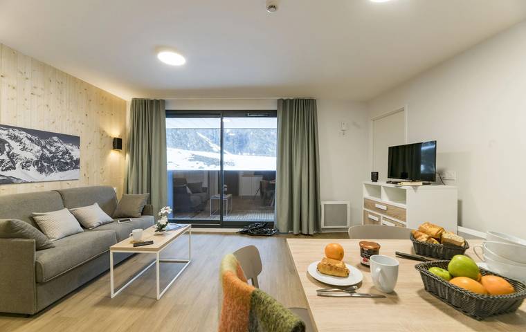 Appartement de vacances pour 8 personnes, avec balcon ainsi que sauna et piscine - 1