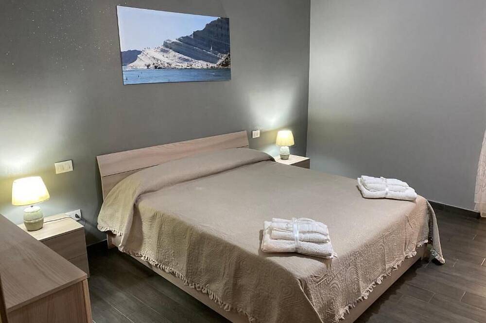 The Walls Of The Center in Agrigento, Agrigento Province