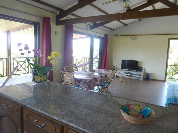Gîte pour 5 personnes, avec vue et jardin dans Sainte-Rose (La Réunion) - 2