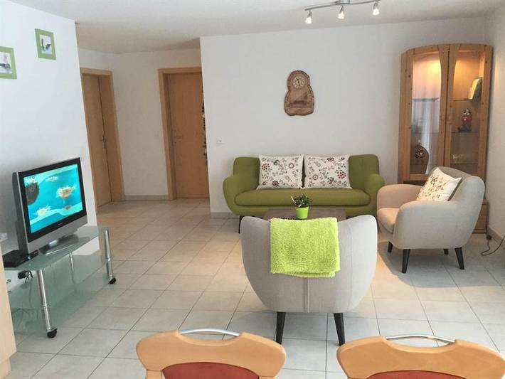 Ganze Ferienwohnung, 4-Bettwohnung im Erdgeschoss in Saas-Almagell, Walliser Alpen