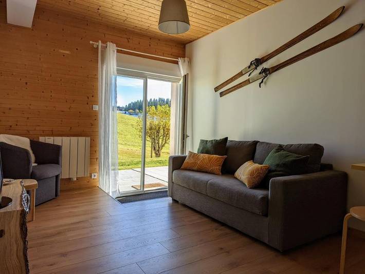 Apartamento de vacaciones para 4 personas, con vistas y jardín - 1