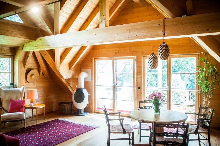 Ferienwohnung für 8 Personen, mit Balkon und Garten in Breitnau