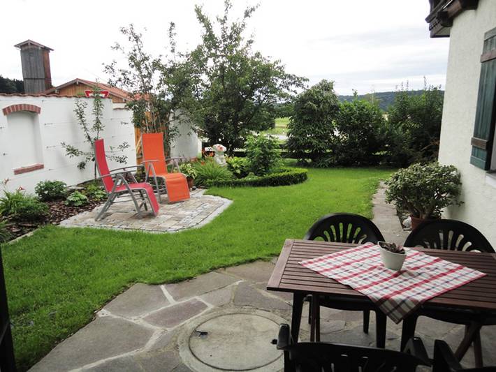 Ferienwohnung für 4 Personen, mit Seeblick und Garten in Taching am See - 3