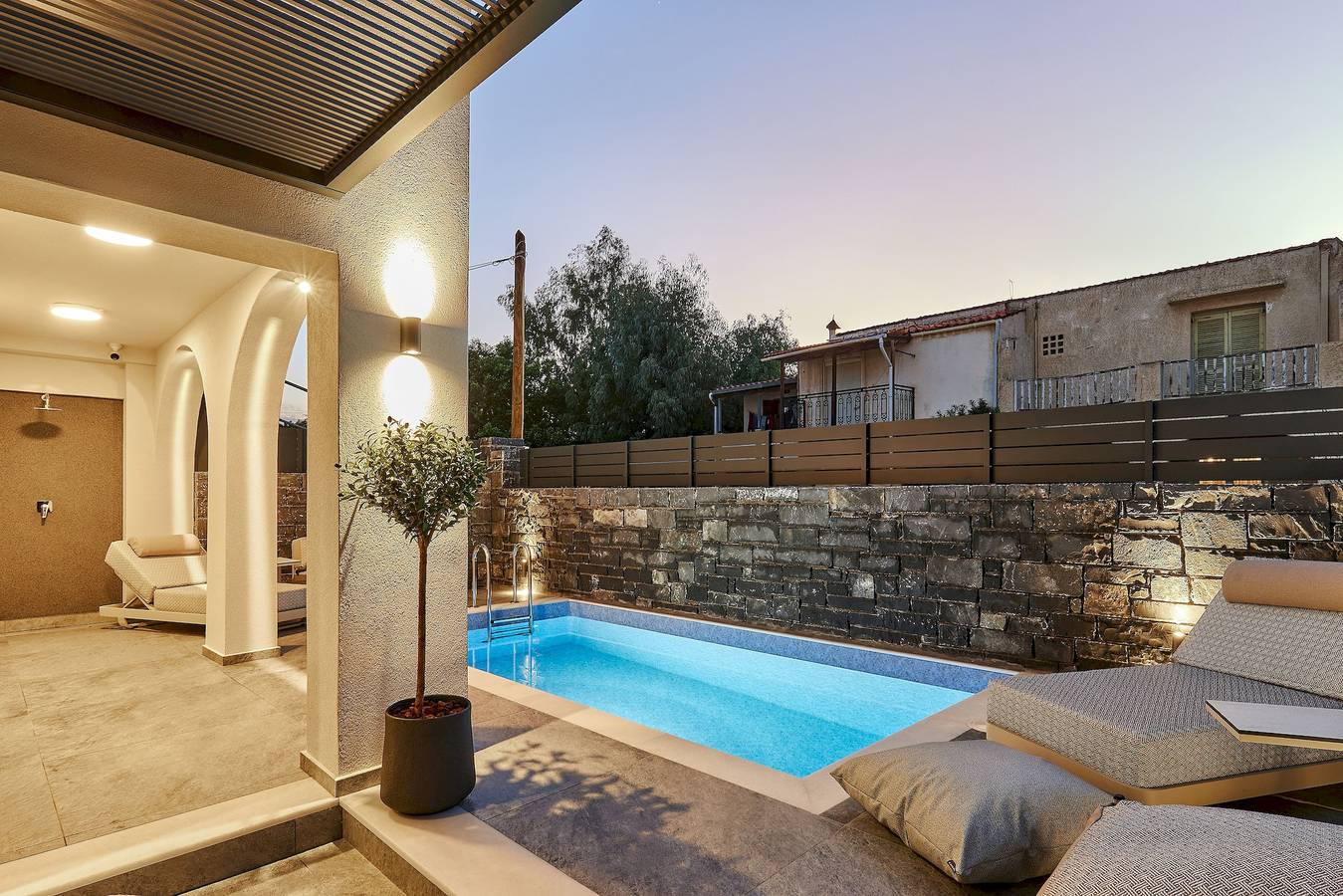 Villa für 4 Personen mit Terrasse in Iraklio-Heraklion und Umgebung