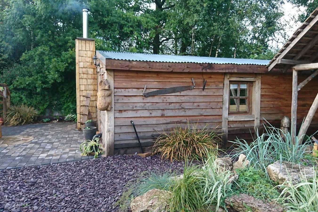 The Woodcutters Rest Cabin Sutton Coldfield in Drayton Manor Park, Staffordshire